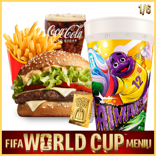Meniu Big Tasty FIFA Word Cup™